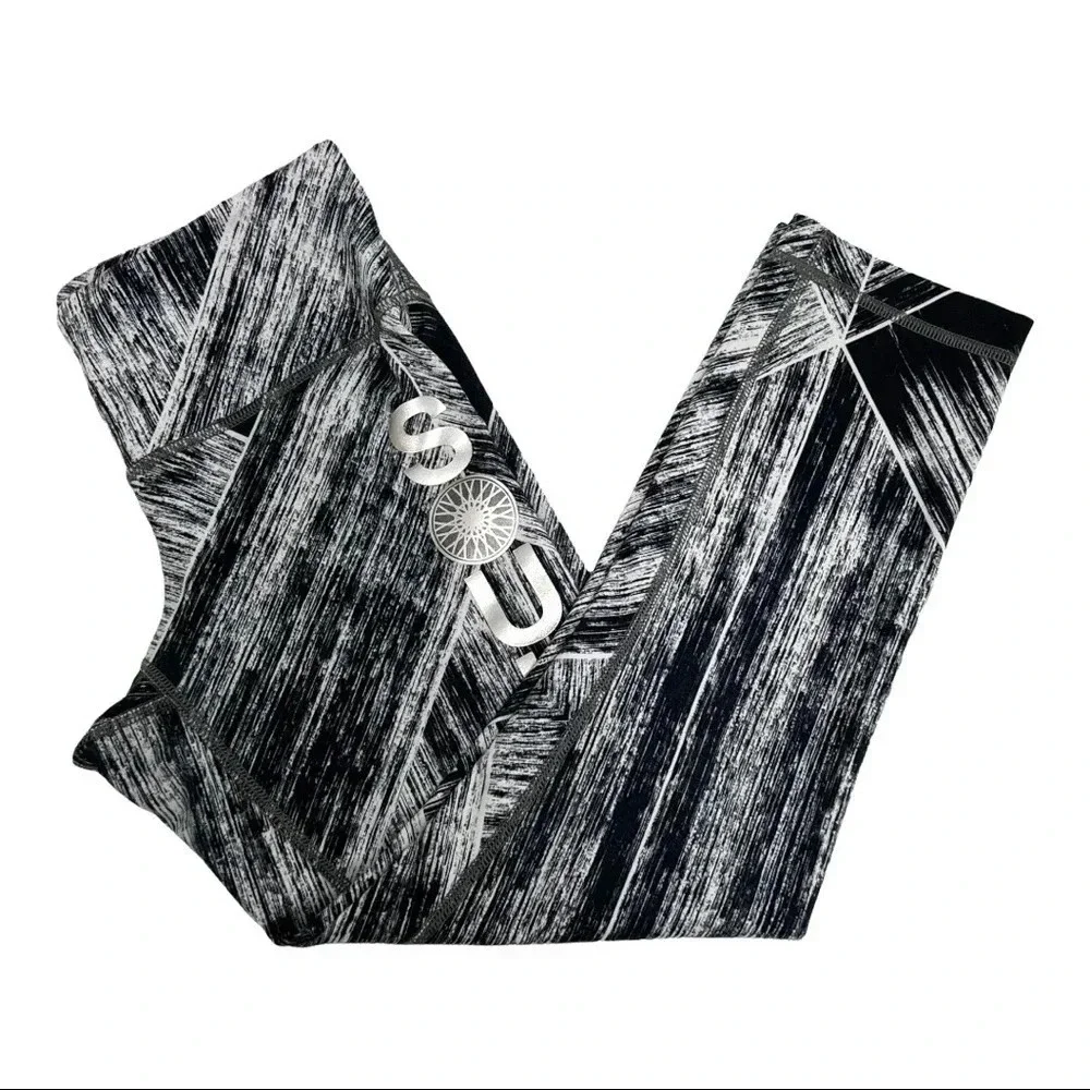Lululemon Wunder Under Crop Full-On Luon Heat Wave SoulCycle Miami Leggings 4